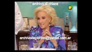 Mirtha Legrand con Sergio Denis China Zorrilla Carlos Perciavalle Flavia Palmiero Marilu Marini 2009