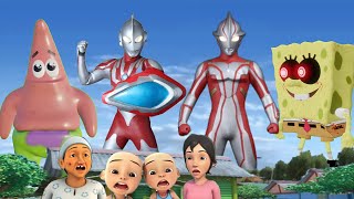 KOMPILASI ULTRAMAN RIBUT UPIN IPIN \u0026 ULTRAMAN MEBIUS MELAWAN CATNAP, ZOMBIE SPONGEBOB, SIREN HEAD