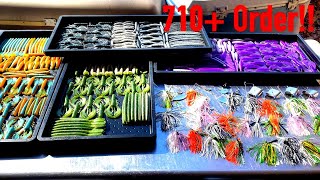 Making Over ($712) Worth of Fishing Lures!!!😮 (Mega Custom Order)