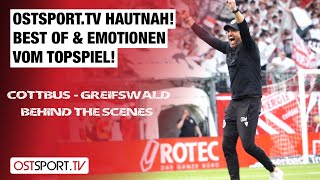 OSTSPORT.TV hautnah! Cottbus vs. Greifswald - Behind the Scenes | Regionalliga Nordost