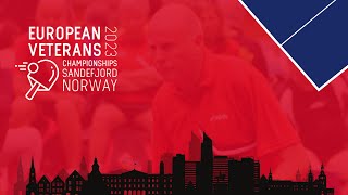 Table 1 - European Veterans Championships 2023, Sandefjord, Norway - Day 4