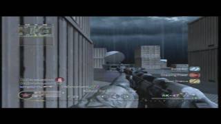 Call of Duty 4: AK-47 Ownage on Wetwork FFA (Gameplay/Commentary)