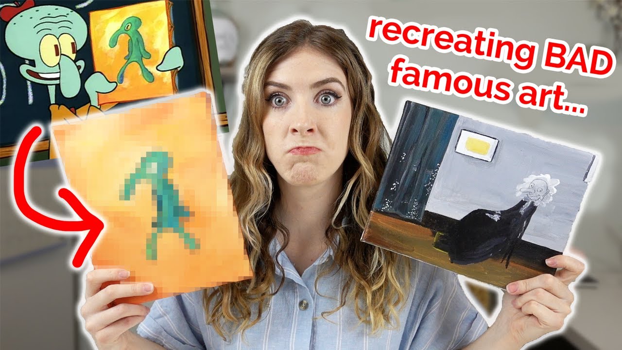 Recreating The Worst Art Ever Made Part 1 Youtube