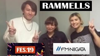 RAMMELLS  FM NIIGATA FES.19 ゲスト出演：RAMMELLS　黒田秋子（Vo \u0026 Key)