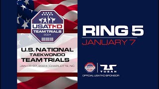 2024 USATKD National Team Trials January 7- Ring 5