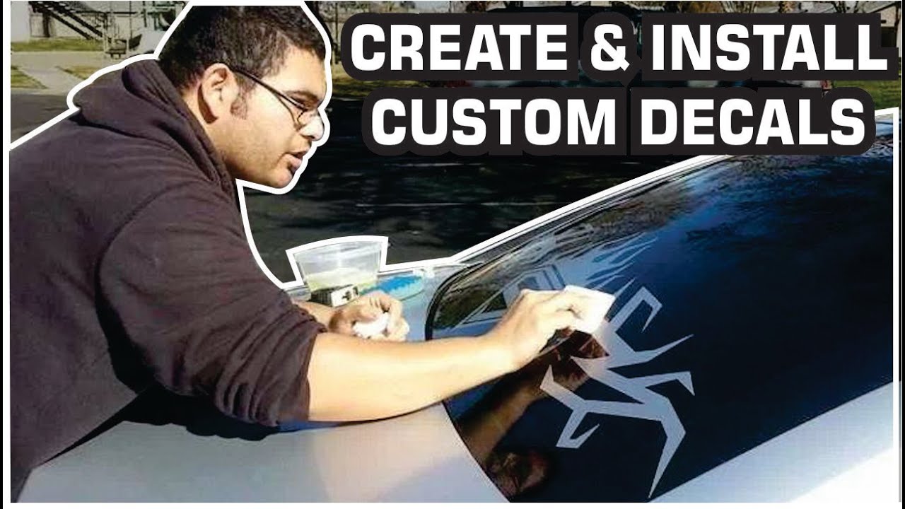 How To Create And Install Custom Decals Youtube