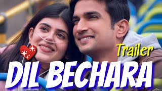 Dil Bechara Trailer | Sushant Singh Rajput, Sanjana Sanghi | A R Rahman |Mukesh Chhabra | G9 Cinema