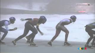 Men Mass Start - 3ème Championnat du Monde Universitaire Speed Skating 2016 - Baselga di Pine