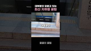 대부분이 모르고 있는 최신 지하철 꿀팁