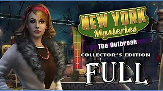 New York Mysteries 4:  The Outbreak FULL Walkthrough @ElenaBionGames