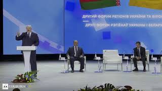 Лукашенко оговорился, но отшутился назвав Украину Россией на встрече с Зеленским