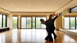 【練習風景】Waltz 2021.4.4 社交ダンス@奈良 学園前 梨風庵