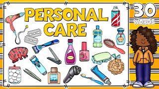 PALABRAS DE CUIDADO PERSONAL EN INGLÉS - PERSONAL CARE | OBJETOS DE ASEO PERSONAL