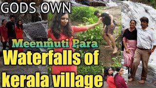 WATERFALLS of Kerala | Kerala waterfalls | MOUNTAIN  Water Walls| Meen Mutti Para| Kerala Village|