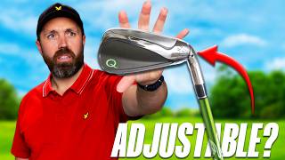 I play golf with the adjustable club! (All clubs in ONE!)