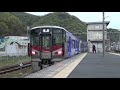 【4k】jr山陽本線　普通列車227系電車　ﾋﾛa27編成 ﾋﾛa33編成　糸崎駅発車