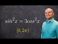 Solving a trig function with sine and cosine