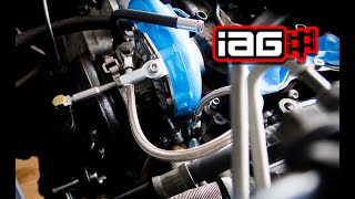 EVERY SUBARU NEEDS THIS! IAG Stainless Oil Feed Kit For Subaru Turbo Cars!