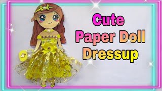 Cute Paper Doll Dress up💖 | Beautiful Dress 💛✨
