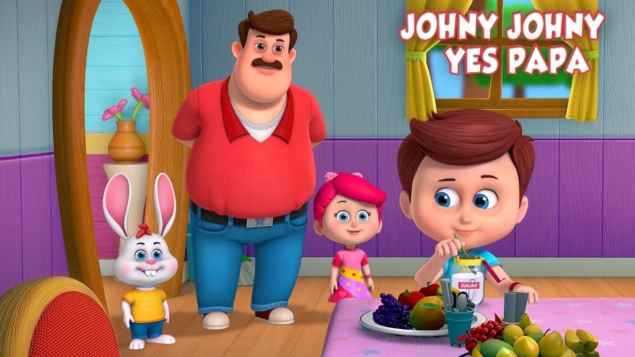 Johny Johny Yes Papa BEST NURSERY RHYMES - YouTube