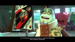 Ratchet \u0026 Clank 2016 - Kalebo lll: R\u0026C Meet Wendal Lumos ''Unflood Race Course''  Dialogue Cutscene