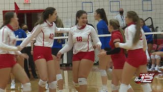 High School Volleyball Highlights: Canyon vs. New Braunfels