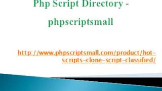 Php Script Directory - phpscriptsmall