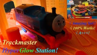 trackmaster hyper glow station