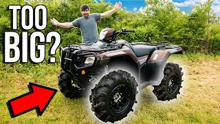 NEW TIRES FOR THE HONDA! It’s HUGE!