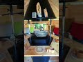 look inside our 7m2 bbq cabin