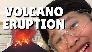 Volcano eruption kit - Science experiments (Adult supervision is needed)