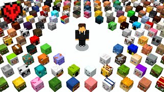 I Collected EVERY Mob Head in Hardcore Minecraft
