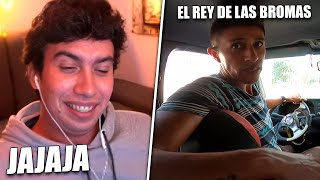 REACCIONANDO AL REY DE LAS BROMAS TAXISTA