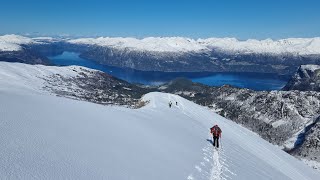 50 minutes of norwegian Skitouring. Skiwithme Norway season 23/24 - the Backcountry freeride skiing