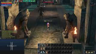 Lineage 2 interlude  Elven Scout in Catacombs get FAST EXP x3 low rate