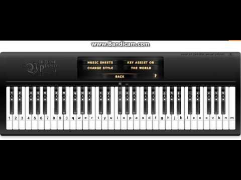 Virtual Piano Sheet Feryemail