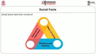 The Sociological method according to Durkheim