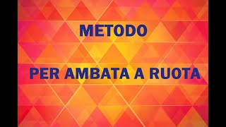 Metodo lotto per ambata a ruota