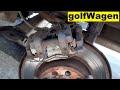 VW Golf 7 EPB rear brake pads change