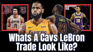What's Lakers & Cavaliers LeBron James Trade Look Like?