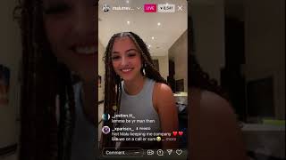Malu Tevejo IG Live 8/6/2021