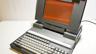 Toshiba T3200 Vintage Luggable Repair \u0026 Restoration Part 1 : BOOM !!