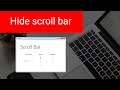 Hide Scrollbar With Scroll Enabled Using CSS 🚫 How to remove scrollbar in website ✅ Simple