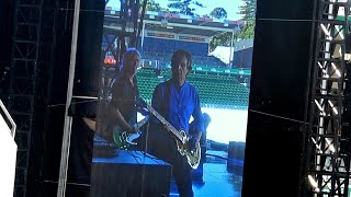 Snippets of Paul McCartney soundchecking at nib Stadium, Perth on 2 December 2017