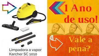 Limpadora a vapor Karcher SC 1010. Funcionamento, impressões, descrição! Vale realmente a pena?