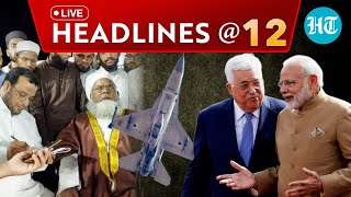 Modi Govt's Big Statement On Palestine, Indian Muslim Body Defends Hamas, Israeli Jets Enter Syria