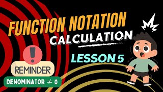 ADD MATHS FORM 4 CHAPTER 1 FUNCTION - LESSON 5 (FUNCTION NOTATION)