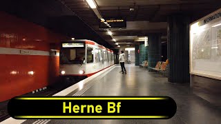 Stadtbahn Station Herne Bf - Herne 🇩🇪 (Stadtbahn Bochum) - Walkthrough