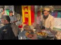 exploring the most crowd afghan street food breakfast in afghanistan