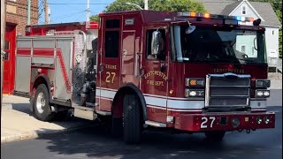 Eastchester FD Engine 27 Responding